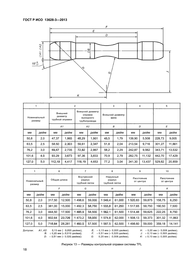 ГОСТ Р ИСО 13628-3-2013,  23.