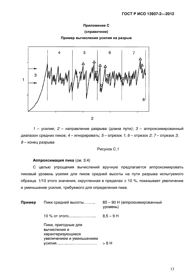 ГОСТ Р ИСО 13937-2-2012,  15.