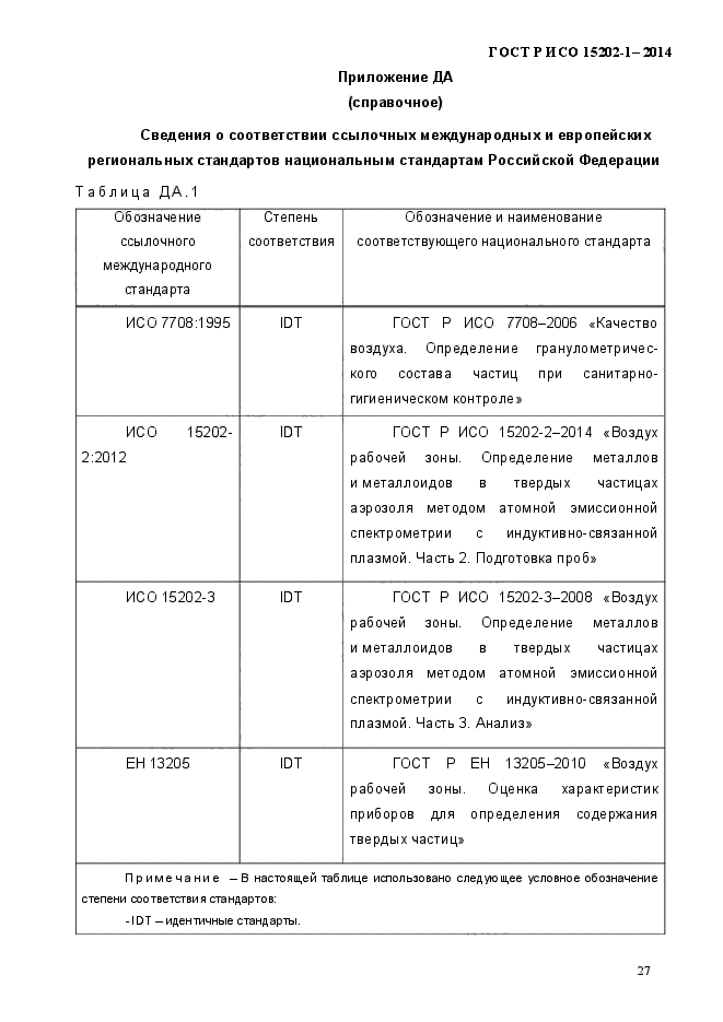 ГОСТ Р ИСО 15202-1-2014,  31.