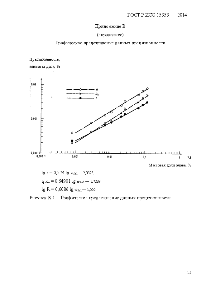 ГОСТ Р ИСО 15353-2014,  19.