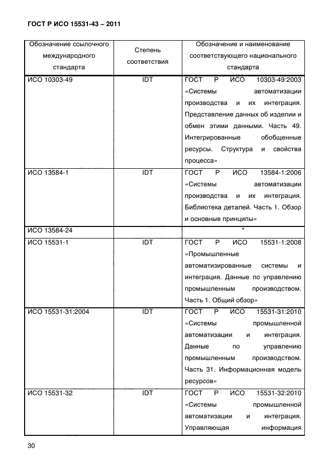 ГОСТ Р ИСО 15531-43-2011,  34.