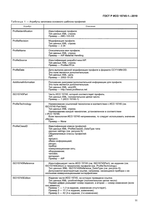 ГОСТ Р ИСО 15745-1-2010,  16.