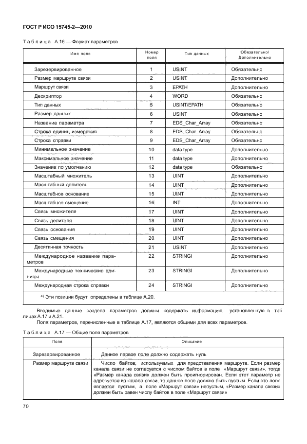 ГОСТ Р ИСО 15745-2-2010,  74.