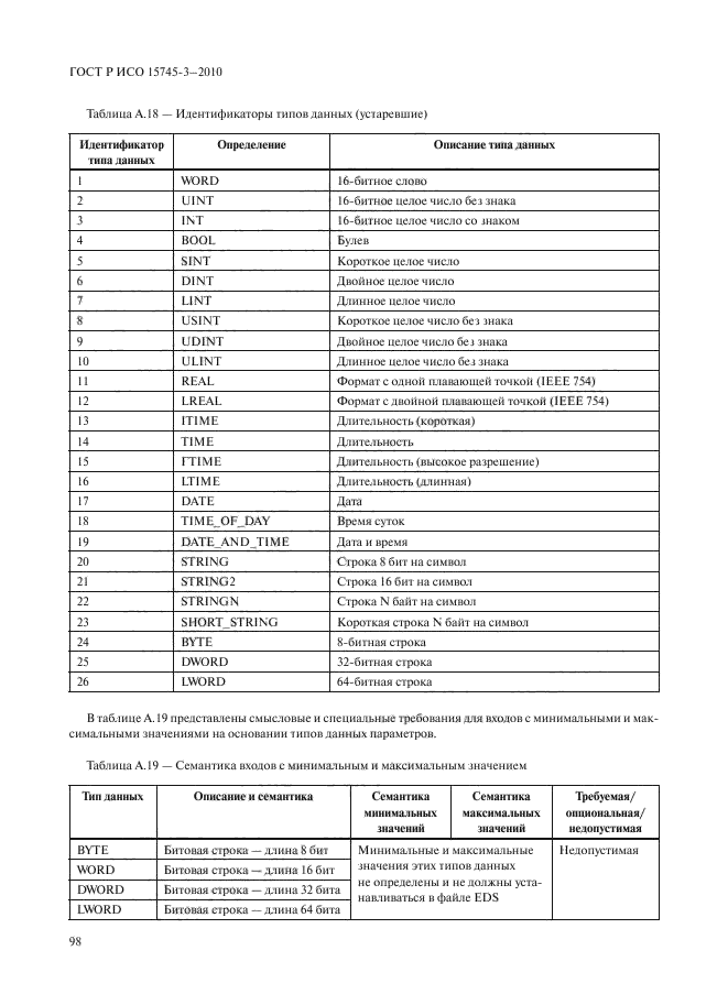 ГОСТ Р ИСО 15745-3-2010,  103.