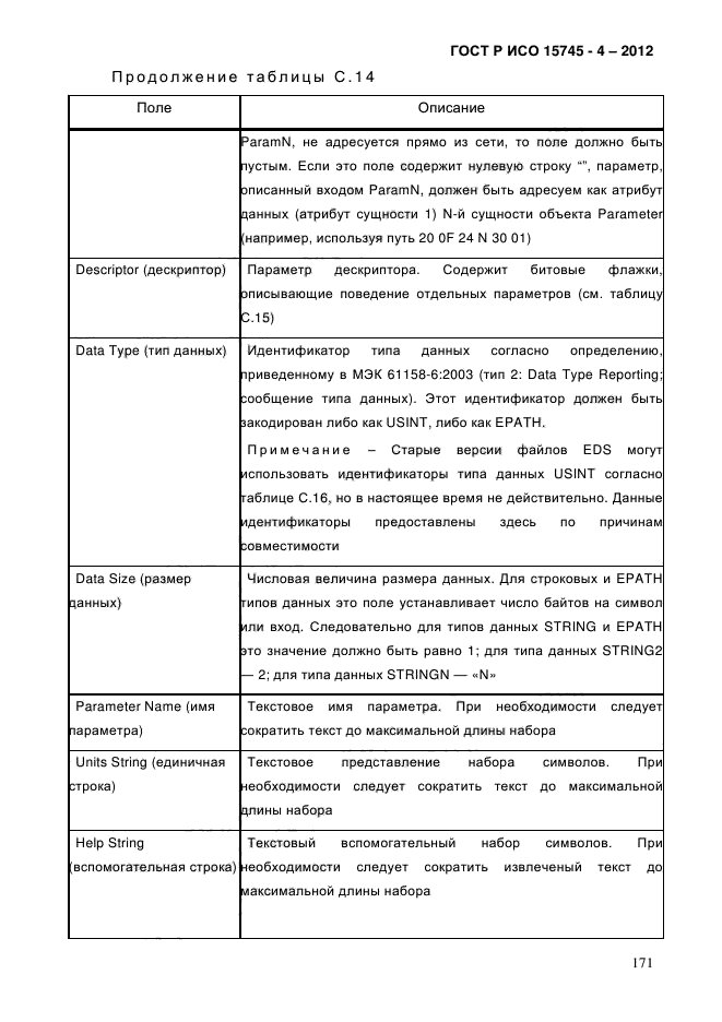 ГОСТ Р ИСО 15745-4-2012,  175.