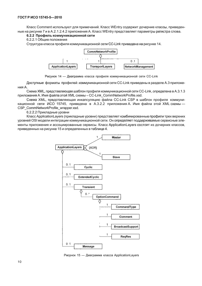 ГОСТ Р ИСО 15745-5-2010,  14.