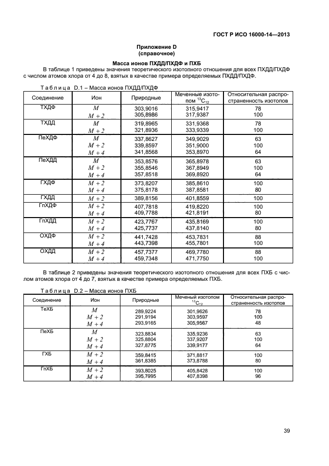 ГОСТ Р ИСО 16000-14-2013,  43.