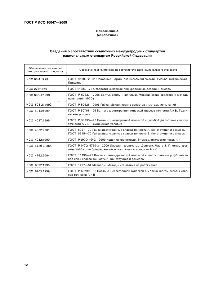 ГОСТ Р ИСО 16047-2009,  15.