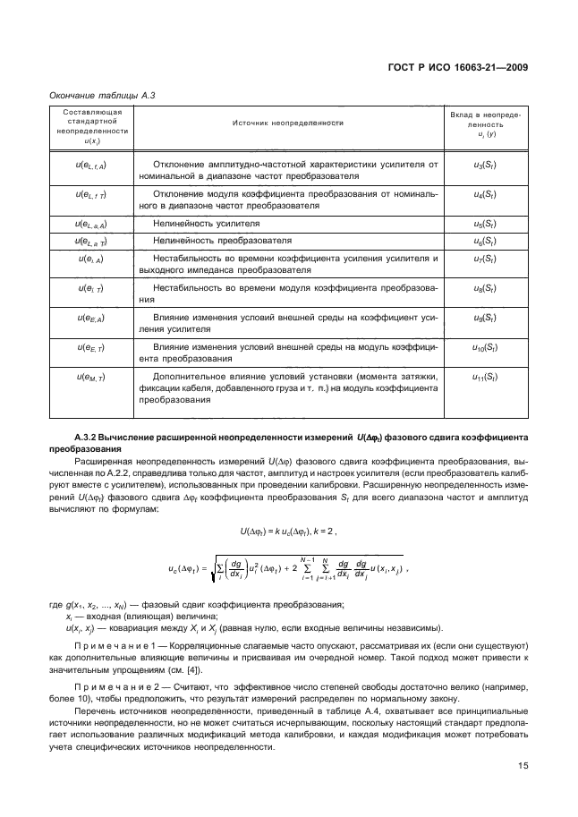 ГОСТ Р ИСО 16063-21-2009,  19.