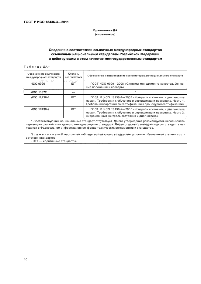 ГОСТ Р ИСО 18436-3-2011,  14.