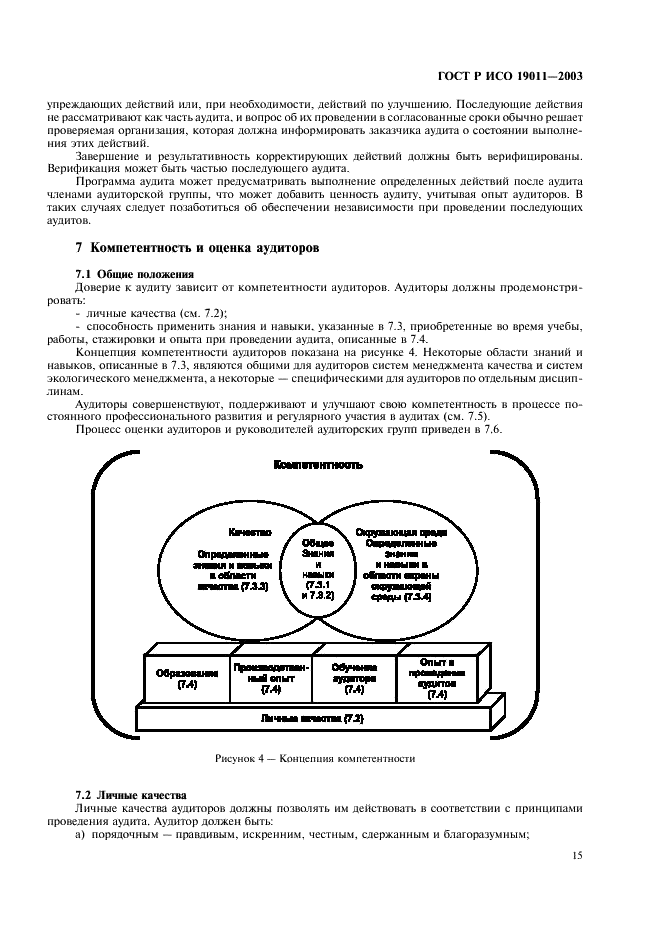 ГОСТ Р ИСО 19011-2003,  19.