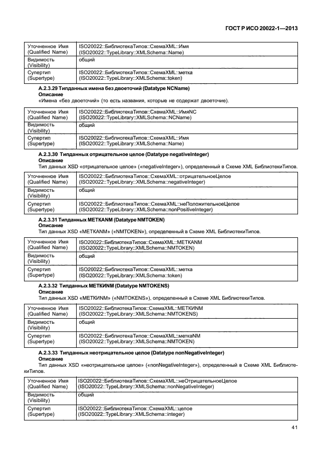 ГОСТ Р ИСО 20022-1-2013,  46.