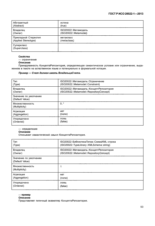 ГОСТ Р ИСО 20022-1-2013,  58.