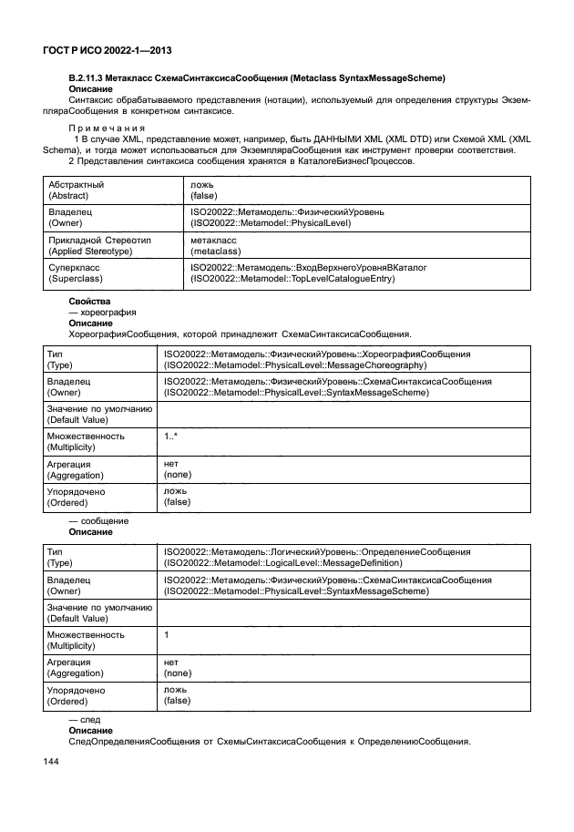ГОСТ Р ИСО 20022-1-2013,  149.