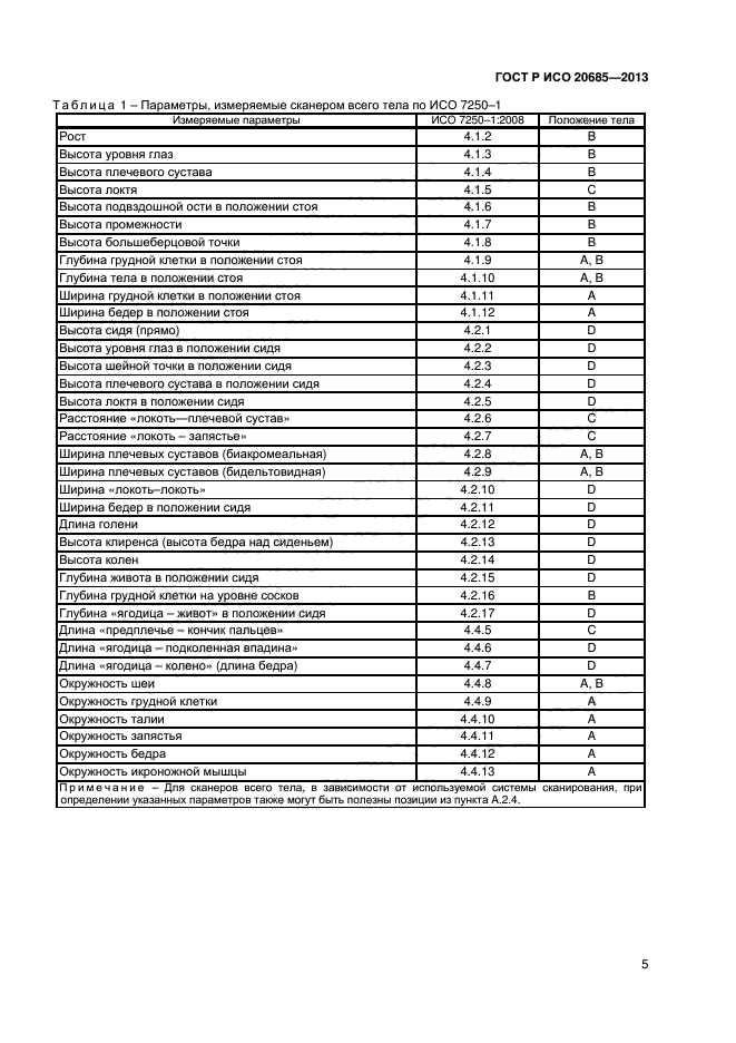 ГОСТ Р ИСО 20685-2013,  8.