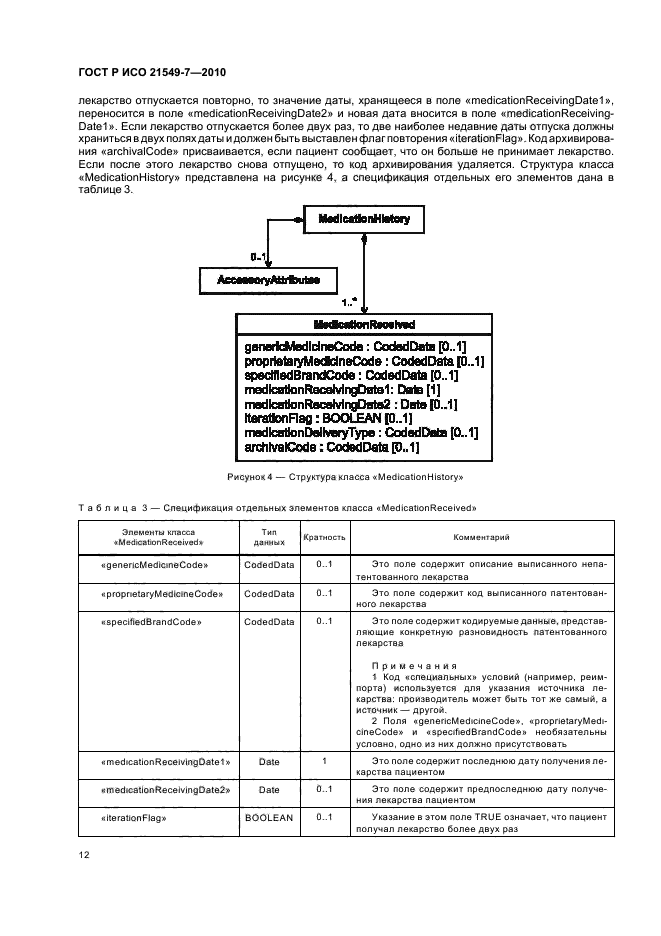 ГОСТ Р ИСО 21549-7-2010,  18.