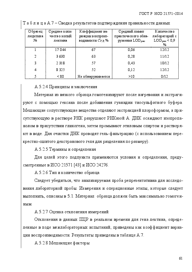 ГОСТ Р ИСО 21571-2014,  66.