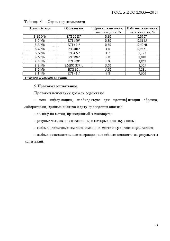 ГОСТ Р ИСО 22033-2014,  16.