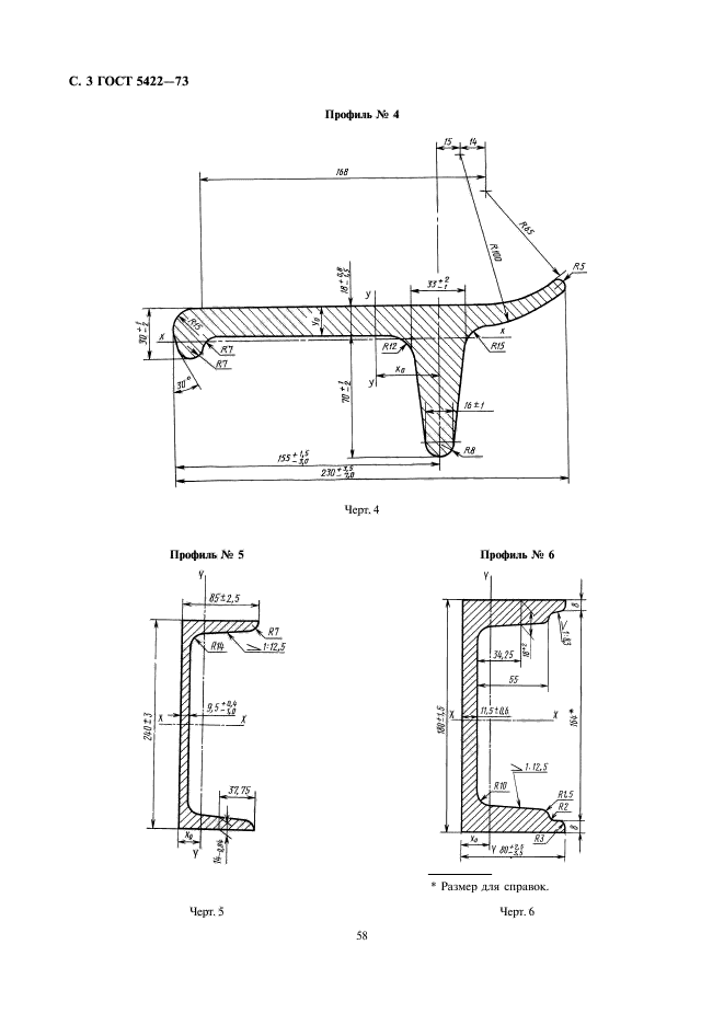  5422-73,  3.