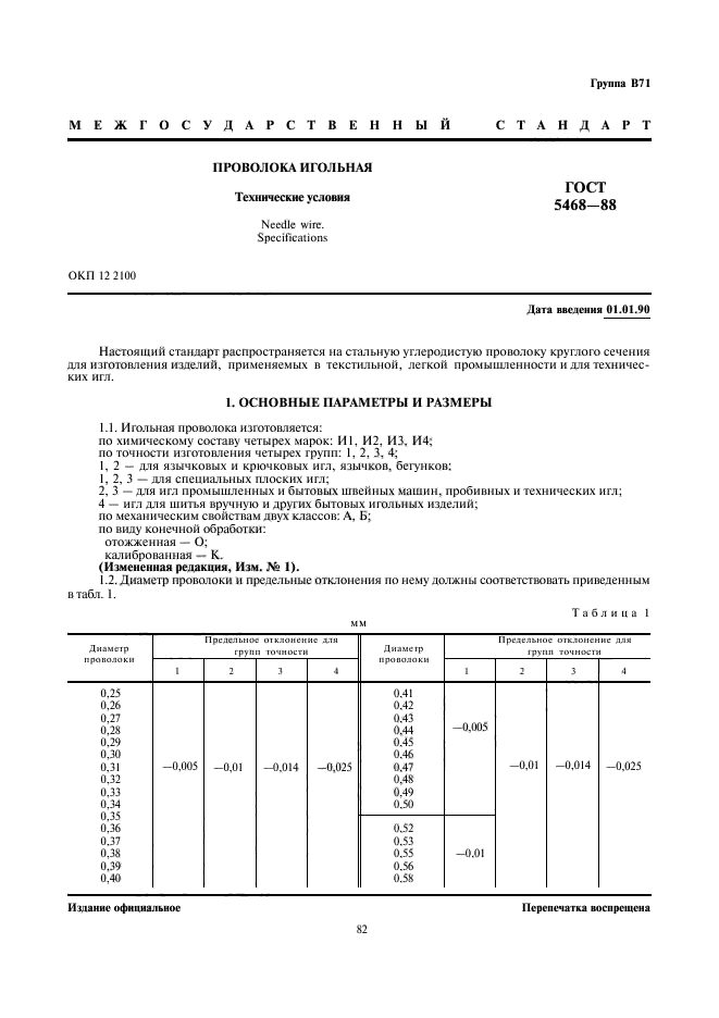 ГОСТ 5468-88,  2.