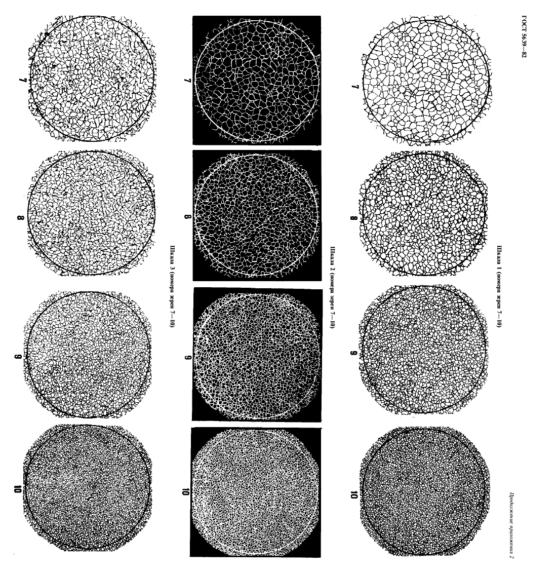 ГОСТ 5639-82,  19.