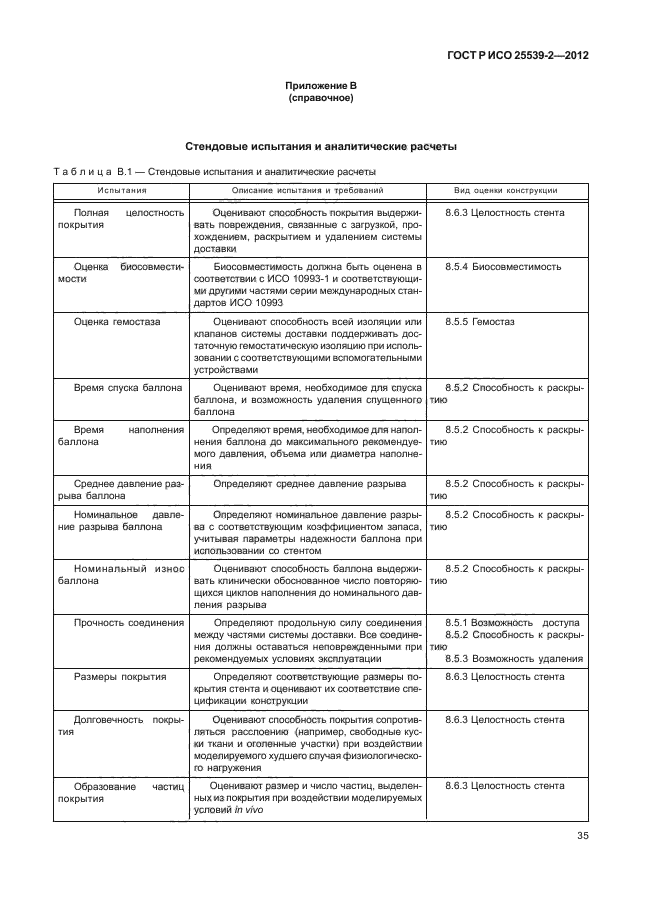 ГОСТ Р ИСО 25539-2-2012,  38.