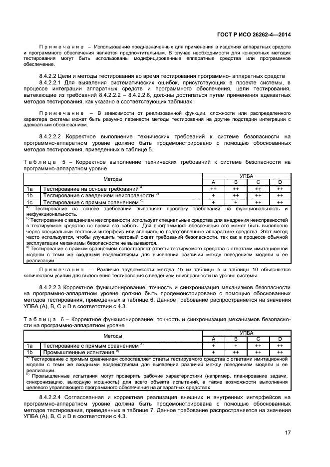 ГОСТ Р ИСО 26262-4-2014,  21.