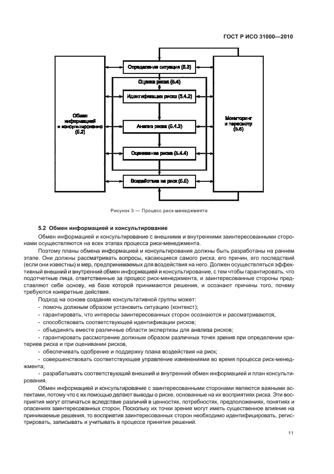 ГОСТ Р ИСО 31000-2010,  17.