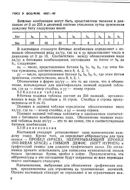 ГОСТ Р ИСО/МЭК 6937-93,  10.