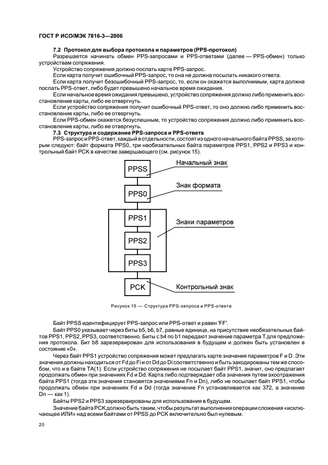 ГОСТ Р ИСО/МЭК 7816-3-2006,  24.