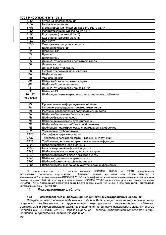 ГОСТ Р ИСО/МЭК 7816-6-2013,  19.