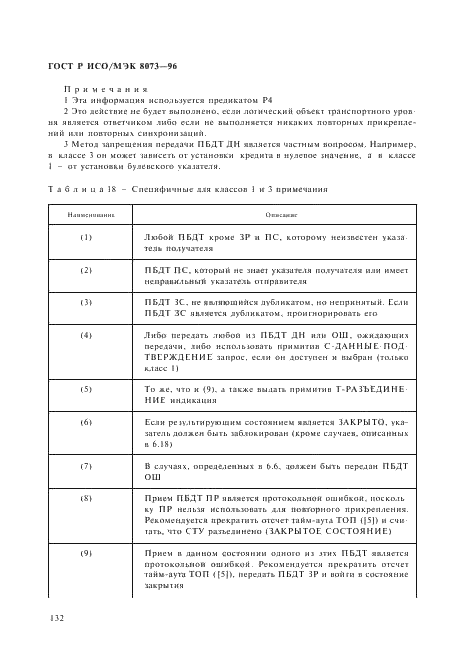 ГОСТ Р ИСО/МЭК 8073-96,  138.