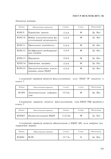 ГОСТ Р ИСО/МЭК 8073-96,  207.