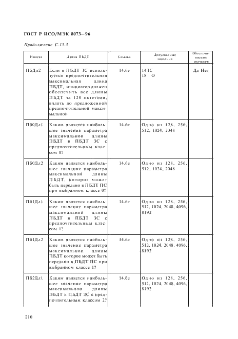 ГОСТ Р ИСО/МЭК 8073-96,  216.