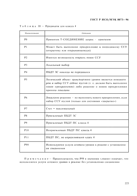 ГОСТ Р ИСО/МЭК 8073-96,  229.