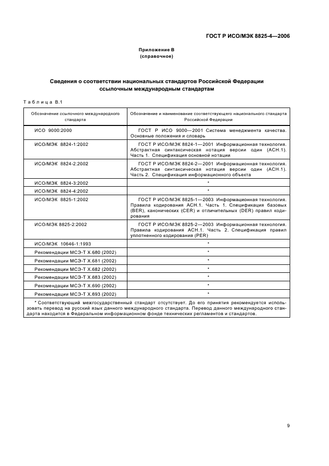 ГОСТ Р ИСО/МЭК 8825-4-2006,  13.