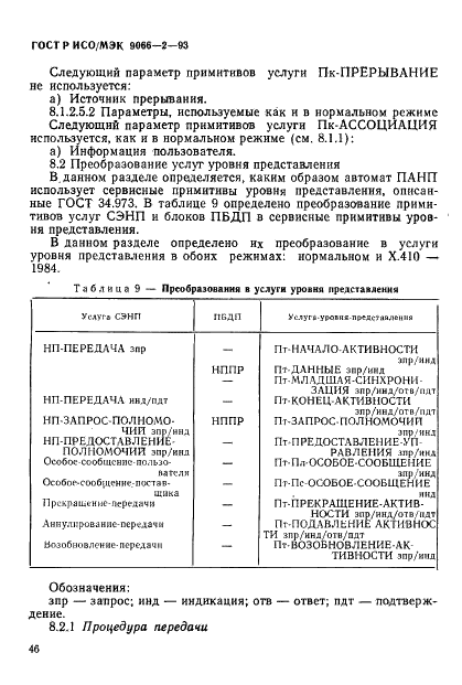 ГОСТ Р ИСО/МЭК 9066-2-93,  50.