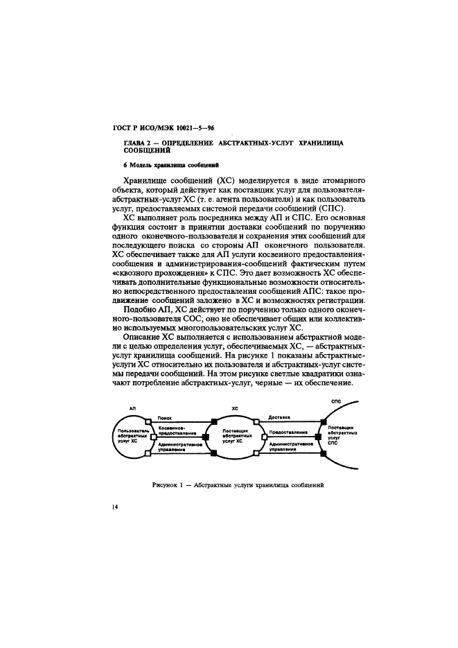 ГОСТ Р ИСО/МЭК 10021-5-96,  18.