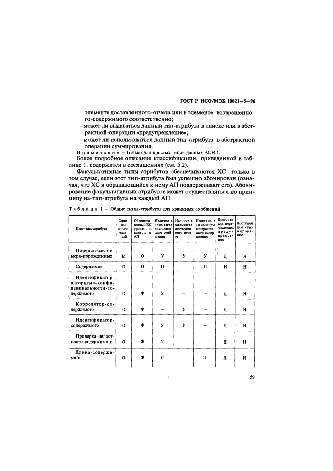 ГОСТ Р ИСО/МЭК 10021-5-96,  63.