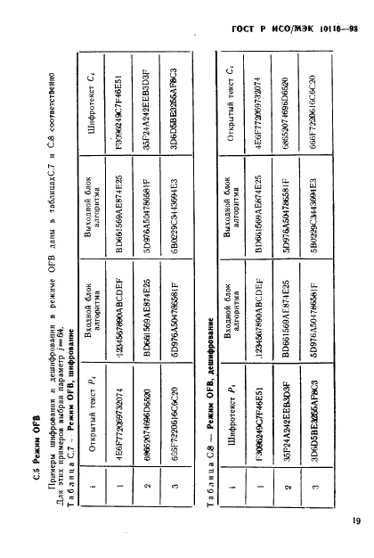 ГОСТ Р ИСО/МЭК 10116-93,  21.