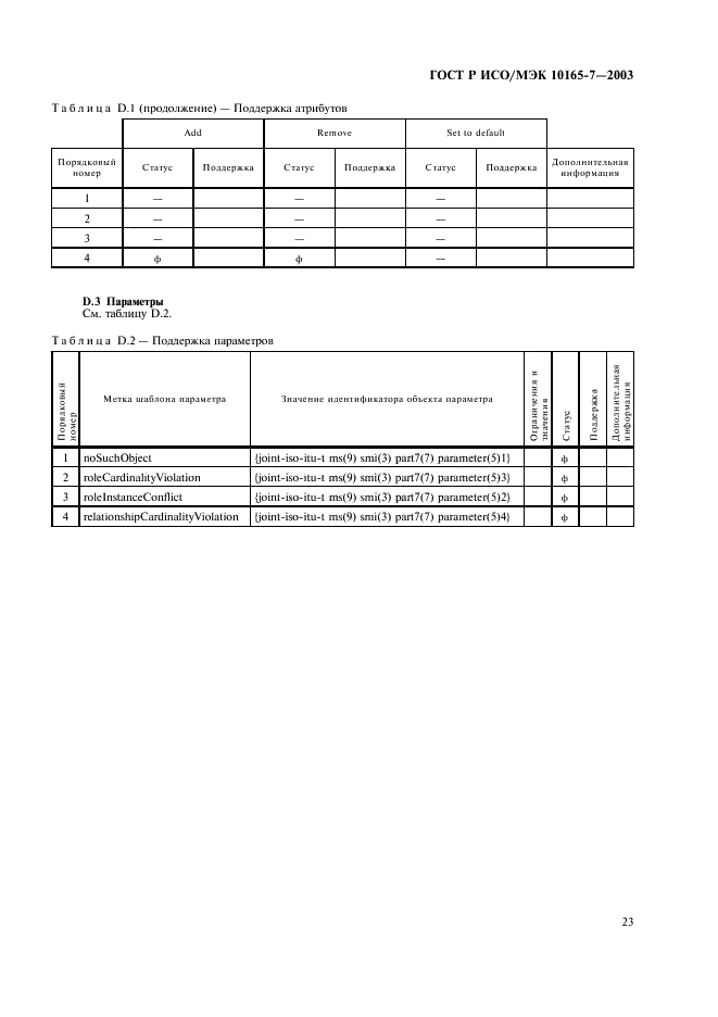 ГОСТ Р ИСО/МЭК 10165-7-2003,  27.