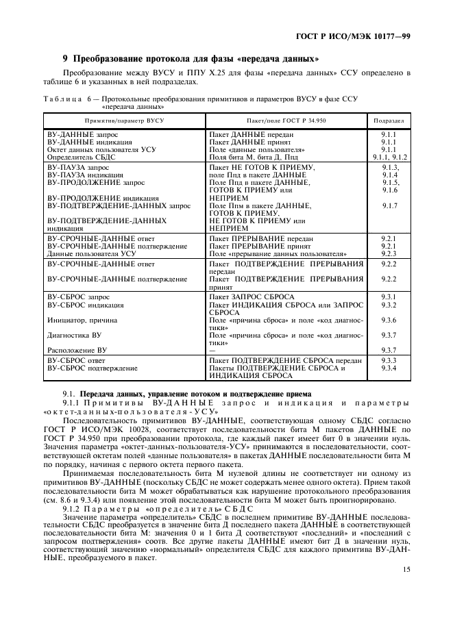 ГОСТ Р ИСО/МЭК 10177-99,  19.