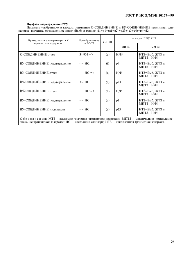 ГОСТ Р ИСО/МЭК 10177-99,  33.