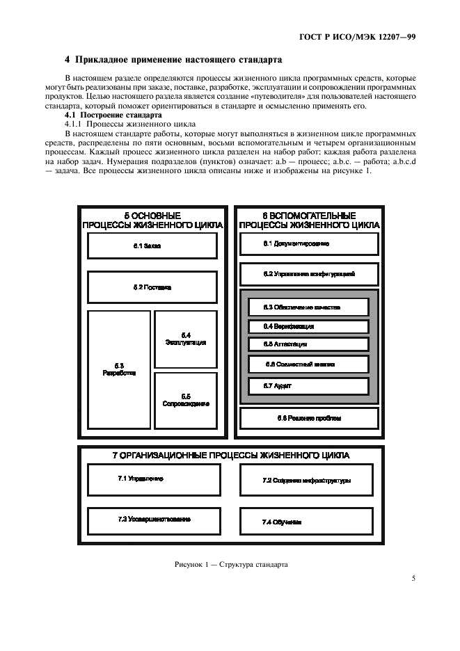 ГОСТ Р ИСО/МЭК 12207-99,  9.