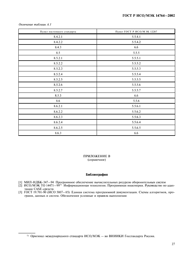 ГОСТ Р ИСО/МЭК 14764-2002,  31.