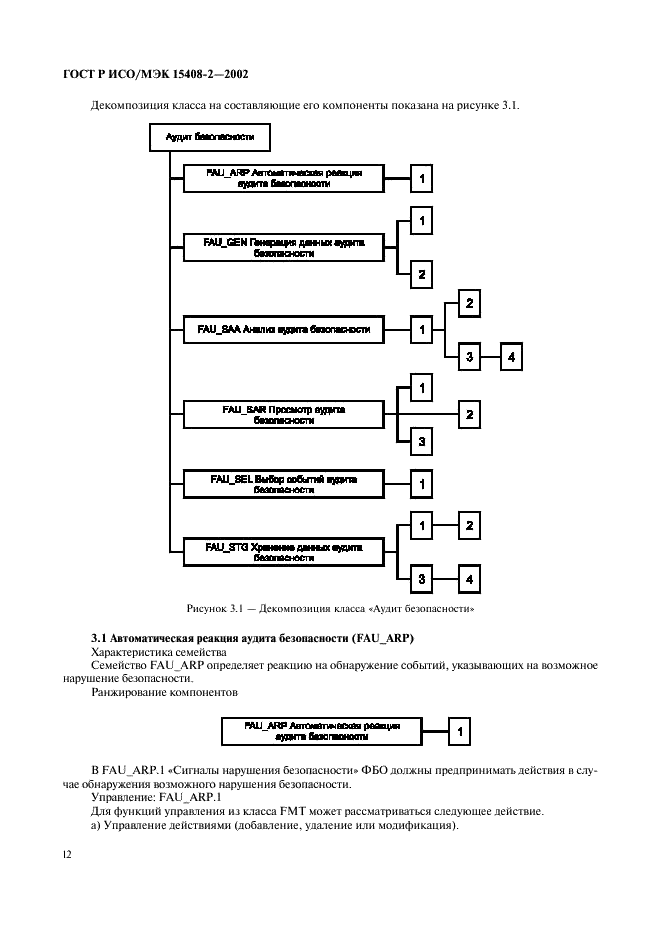 ГОСТ Р ИСО/МЭК 15408-2-2002,  18.