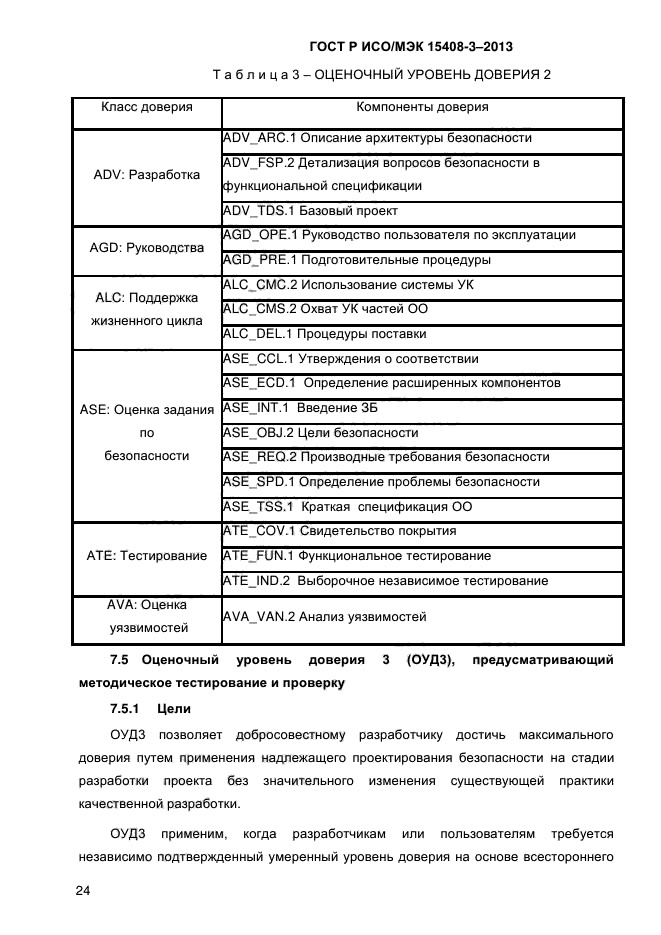 ГОСТ Р ИСО/МЭК 15408-3-2013,  31.