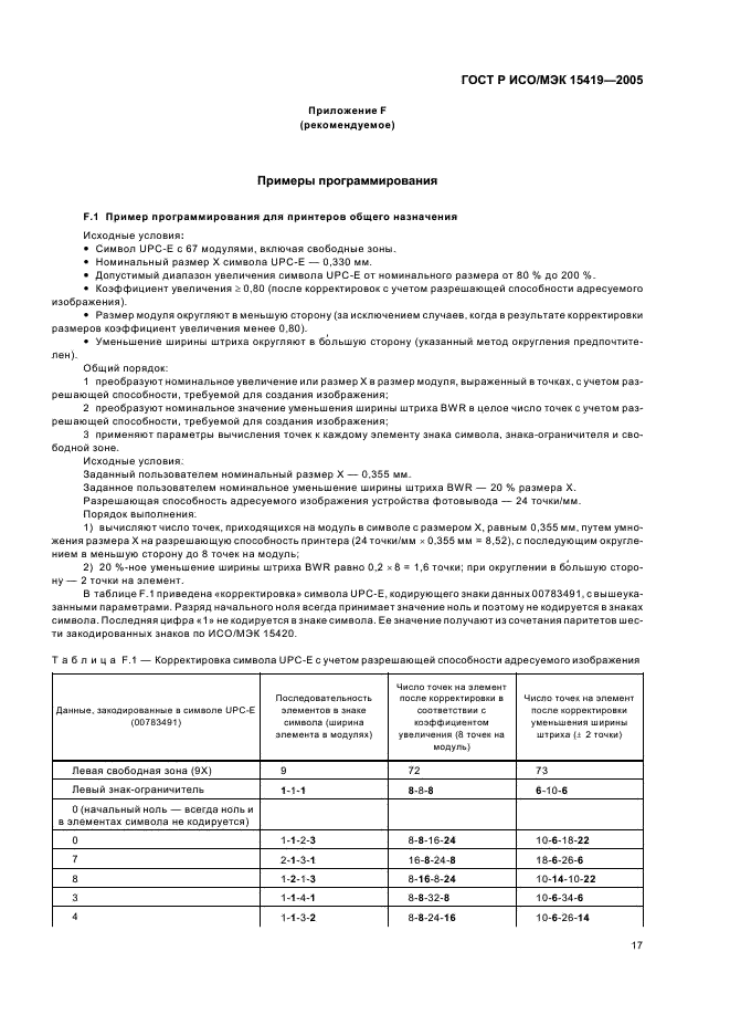 ГОСТ Р ИСО/МЭК 15419-2005,  21.