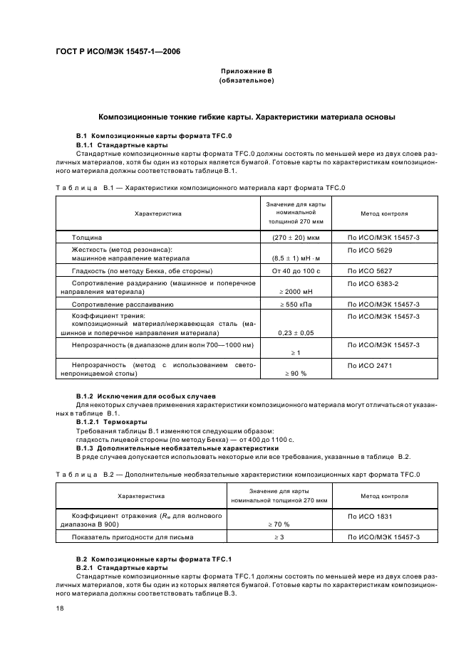 ГОСТ Р ИСО/МЭК 15457-1-2006,  21.