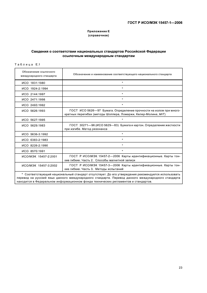 ГОСТ Р ИСО/МЭК 15457-1-2006,  26.